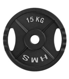 TOD15 OLIMPIC PLATE BLACK 15 KG HMS