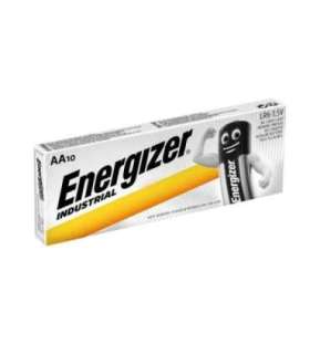 BATTERY,INDUSTRIAL ALKALINE AA 10 pieces