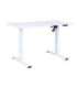 Töölaud ERGO FIT 1-motoriga 120x60xH71,5-116cm, valge