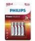 Baterries Power Alkaline AAA 4pcs blister