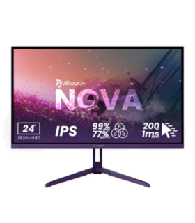 Arozzi Nova 24" IPS, 200Hz, Computer Monitor - Pink Arozzi