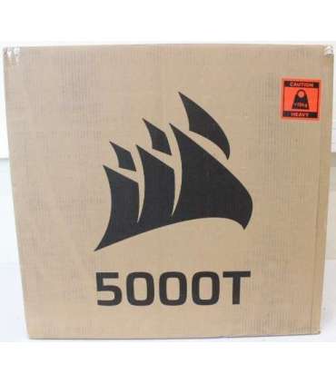 SALE OUT. Corsair PC Case iCUE LINK 5000T LX RGB Black Mid-Tower DEMO