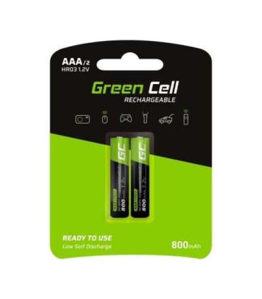 Rechargeable Batteries 2x AAA HR03 800mAh
