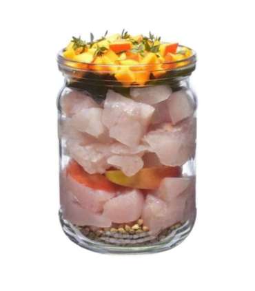 Brit Fresh Dog konzerva Fish with Pumpkin 400 g