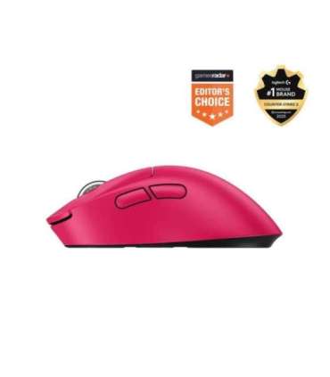 MOUSE USB WRL PRO X SUPERLIGHT/2DEX BLACK 910-007373 LOGITECH