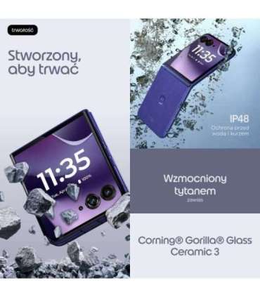 Motorola razr 70 ultra 17.7 cm (6.96") Dual SIM Android 16.0 5G USB Type-C 16 GB 512 GB 5000 mAh Violet