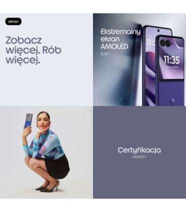 Motorola razr 70 ultra 17.7 cm (6.96") Dual SIM Android 16.0 5G USB Type-C 16 GB 512 GB 5000 mAh Violet