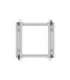 Lanberg Open Rack 19" 9U, adjustable OR01-6109-S 65.7 x 60 x 57.7 cm Gray
