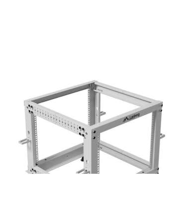 Lanberg Open Rack 19" 9U, adjustable OR01-6109-S 65.7 x 60 x 57.7 cm Gray