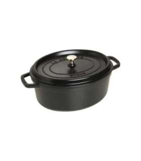 Staub Roaster 29cm oval black Schwarz 40509-315-0 405093150 (40509-315-0)