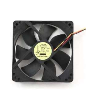 Fan for PC CASE/ POWER SUPPLY ball bearing 120mmx120mmx25mm 3pins
