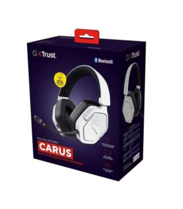 HEADSET GXT493 CARUS/WHITE 25534 TRUST
