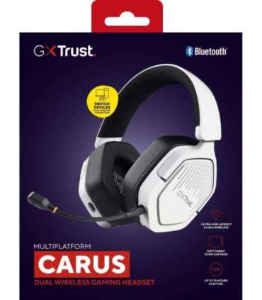 HEADSET GXT493 CARUS/WHITE 25534 TRUST