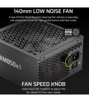 Corsair Fully Modular ATX Power Supply (EU) RM850x SHIFT 850 W Black