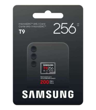 MEMORY MICRO SDXC T9 256GB/V30 MB-MH256T/WW SAMSUNG
