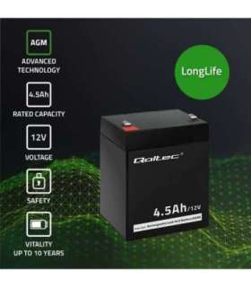 Battery AGM 12V 4.5Ah max.1.35A