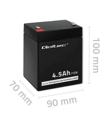 Battery AGM 12V 4.5Ah max.1.35A