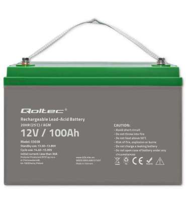 Battery AGM 12V 100Ah max. 30A