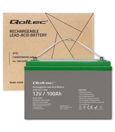 Battery AGM 12V 100Ah max. 30A