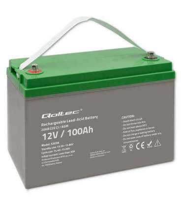 Battery AGM 12V 100Ah max. 30A