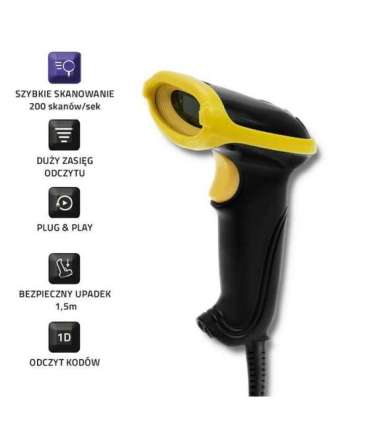 Barcode reader 1D USB