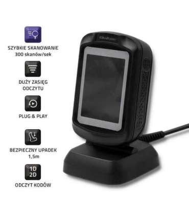 Desktop barcode scanner 1D, 2D, USB