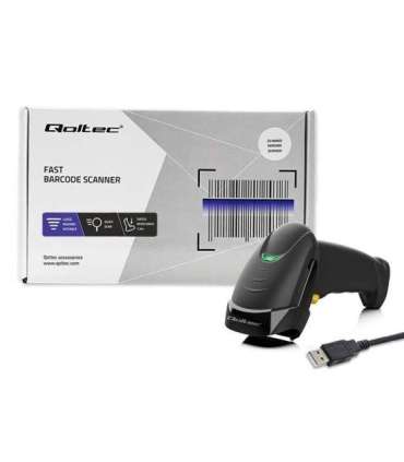 Laser barcode scanner 1D, 2D