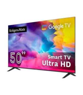 Krüger&Matz KM0250UHD-G 126 cm (50") UHD Smart TV Wi-Fi Black