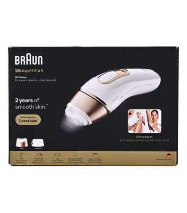 Braun Silk-expert Pro PL5210 IPL Intense pulsed light (IPL) Gold, White