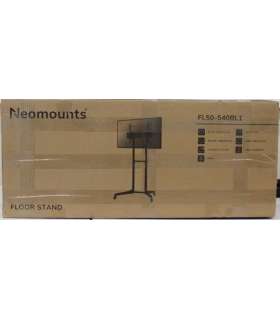 SALE OUT. Neomounts FL50-540BL1 TV trolley - 37-70" - max 50 kg - manual h 128,5-145 cm - VESA 100x100-600x400 - black |