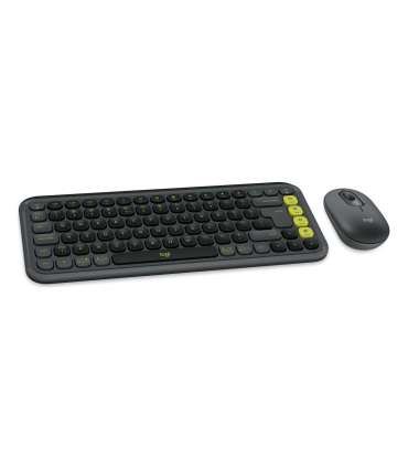 KEYBOARD +MOUSE COMBO POP ICON/GR/GREEN 920-013140 LOGITECH