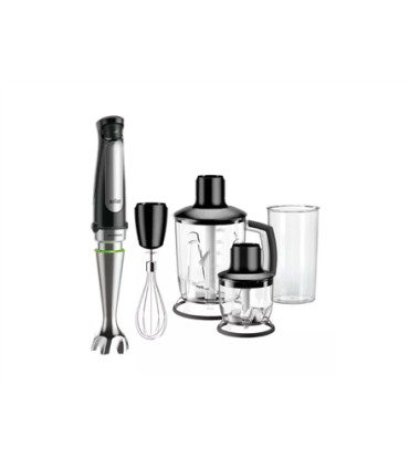 Braun MultiQuick 7 Hand Blender MQ 7045X Hand Blender 1000 W Number of speeds 6 Chopper Black/Stainless