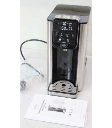 SALE OUT. Caso 01875 HOT 7 Turbo Hot water dispenser, Capacity 2.7 L, Black/Stainless Steel SALE OUT. Caso Turbo Hot