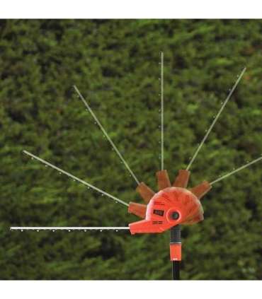 BLACK & DECKER Telescopic hedge trimmer, PH5551-QS, 550 W