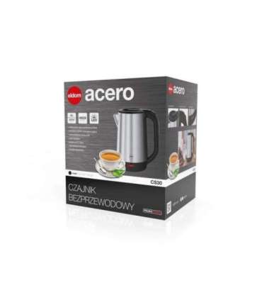 ELDOM CS25 HUMI electric kettle 1.7 L 1800 W Silver