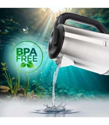 ELDOM CS25 HUMI electric kettle 1.7 L 1800 W Silver
