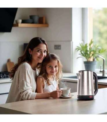 ELDOM CS25 HUMI electric kettle 1.7 L 1800 W Silver