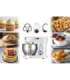 ELDOM WRK1200 mixer Stand mixer 800 W White