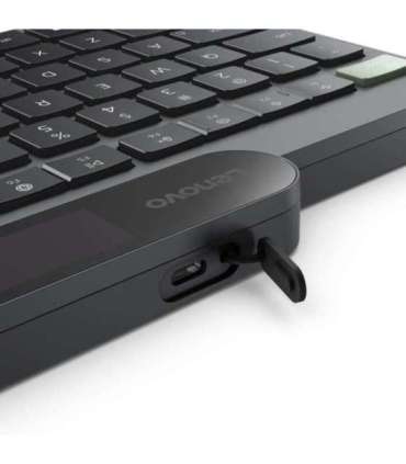 Lenovo 4Y41R69489 keyboard Home/Office Bluetooth US English Black, Green