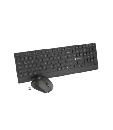Natec Keyboard and Mouse Stringray 2 Keyboard and Mouse Set Wireless US Black