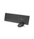Natec Keyboard and Mouse Stringray 2 Keyboard and Mouse Set Wireless US Black