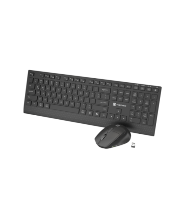 Natec Keyboard and Mouse Stringray 2 Keyboard and Mouse Set Wireless US Black