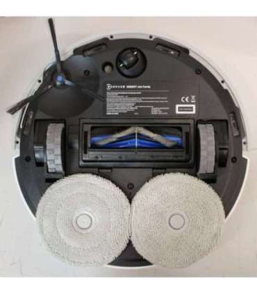 SALE OUT. Ecovacs DEEBOT mini Vacuum cleaner, Robot, Wet&Dry, ZeroTangle Technology, Agile Navigation, White/Blue +