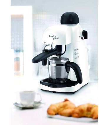 Espresso machine white-black CD1011