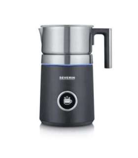 Severin Induction Milk Frother Spuma stainless steel black silver SM 3587 (SM3587)