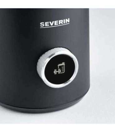 Severin Induction Milk Frother Spuma stainless steel black silver SM 3587 (SM3587)