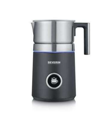 Severin Induction Milk Frother Spuma stainless steel black silver SM 3587 (SM3587)