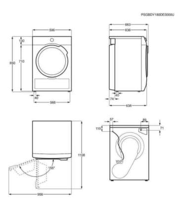 Dryer AEG TR939M4ZE