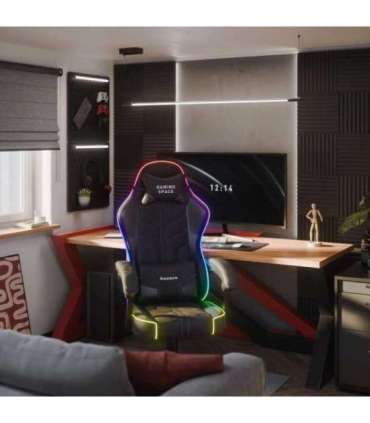 Fotel gamingowy Huzaro Force 2.7 RGB Black