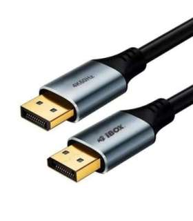 Kabel DisplayPort 4k60Hz złota wtyczka 1m
